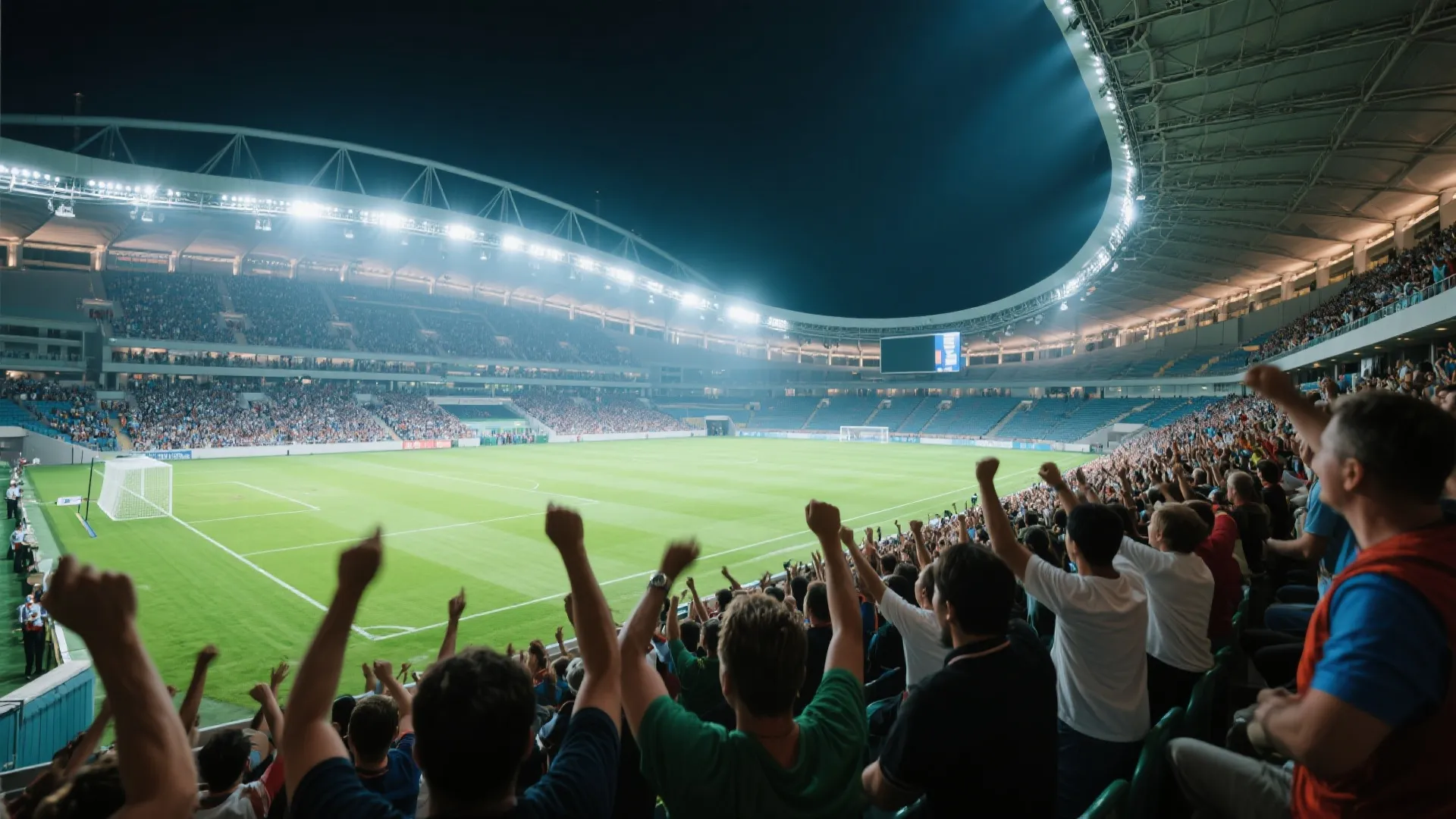 顶级体育赛事直播现场